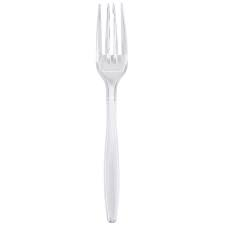 CLEAR PLASTIC FORK
PS#76002581