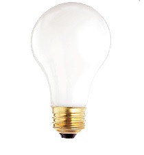 60 WATT CLEAR INCANDESCENT
130V 120/cs S8524