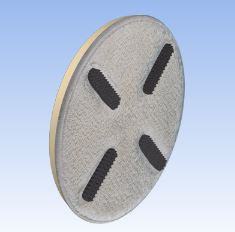 SLOTTED CARPET BONNET PADS