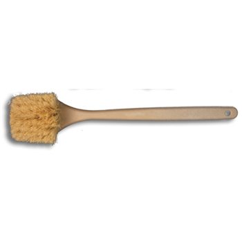 BRUSH LONG HANDLE WHT SCRUB