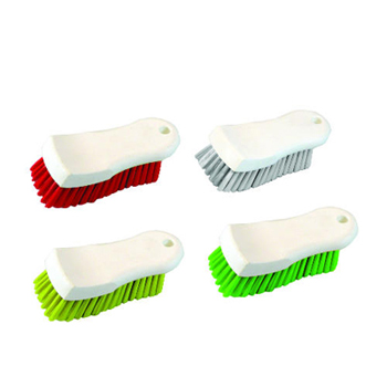 SCRUB BRUSH POLYPRO RED