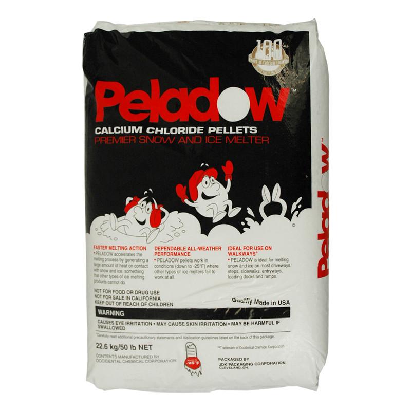 CALCIUM CHLORIDE 50-LB BAG
(Peladow Brand 55 per skid)