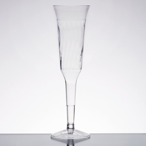 CUP 5-OZ CHAMPAGNE PLASTIC CL