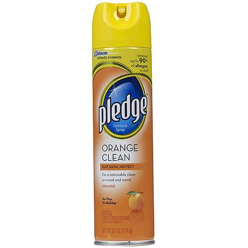 PLEDGE FURNITURE PLSH 12/9.7OZ ORANGE CLEAN #336385