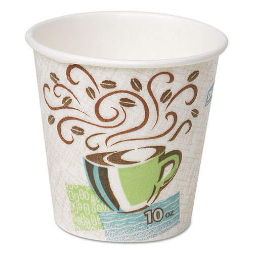 HOT CUPS, PAPER, 10OZ, COFFEE
DREAMS DESIGN, 500/CARTON