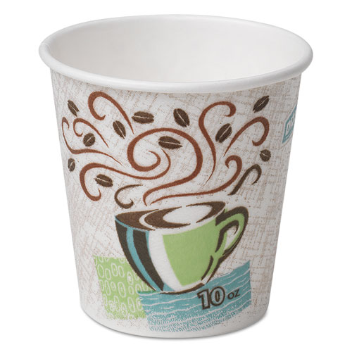 HOT CUPS, PAPER, 10OZ, COFFEE
DREAMS DESIGN, 1000/CARTON