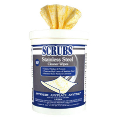 SCRUBS STAINLESS WIPES 6/70-CT  NEW# 91930