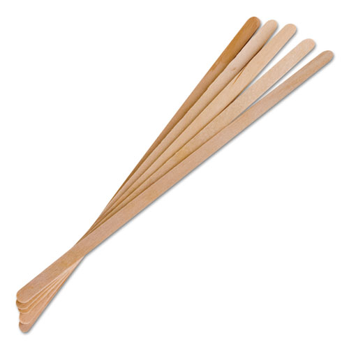 RENEWABLE WOODEN STIR STICKS - 7&quot;, 1000/PK