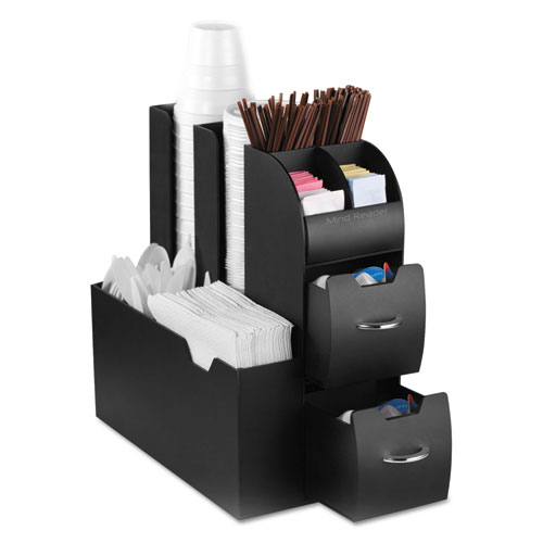 COFFEE CONDIMENT CADDY ORGANIZER, 5 2/5 X 11 X 12