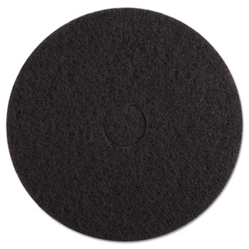 FLOOR PAD 17&quot; BLACK STRIP 5/CS