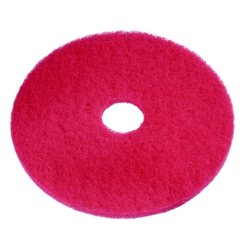 FLOOR PAD 19&quot; RED BUFF 5/CS