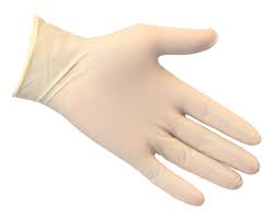 GLOVE LATEX PWDR FREE MED 1-BX
