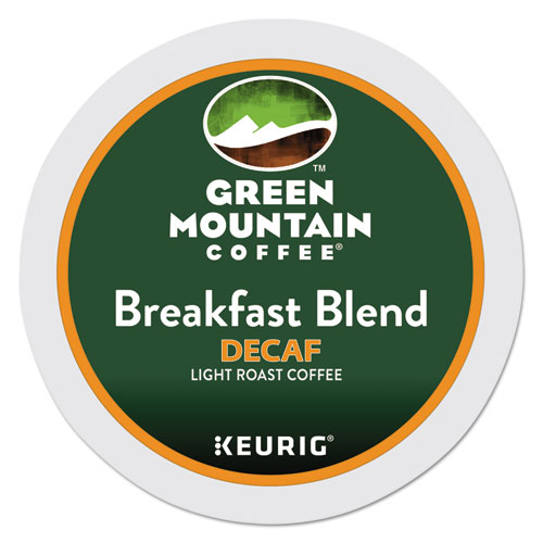 BREAKFAST BLEND DECAF COFFEE
K-CUPS, 24/BOX