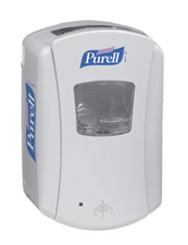 DISP F/PURELL LTX700 WHITE