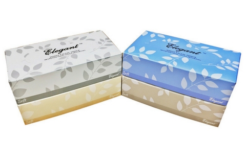 FACIAL TISSUE 30/100CS
SILKY SOFT #T100VPP