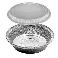 ALUMINUM PAN 7&quot; ROUND W/LID