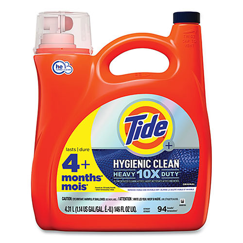 TIDE HYGENIC CLN LIQ DETERGENT 
ORIGINAL SCENT 4/146OZ