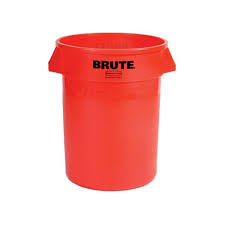 BRUTE CONTAINER 32 GAL RED