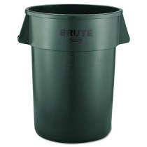 BRUTE VENTED 44GAL CONTAINER  DARK GREEN