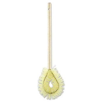 YELLOW TOILET BOWL BRUSH