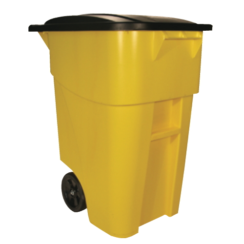 ROLLOUT 50-GAL CONTAINER YLW