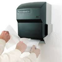 ATTENDENT ROLL TOWEL DISPENSER